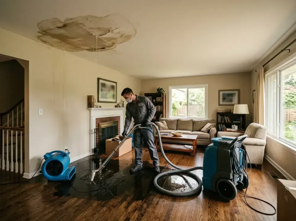 attic-pipe-burst-ceiling-drip-008 — frequently asked questions, Water Damage Restoration & Carpet Care in Central Point, OR